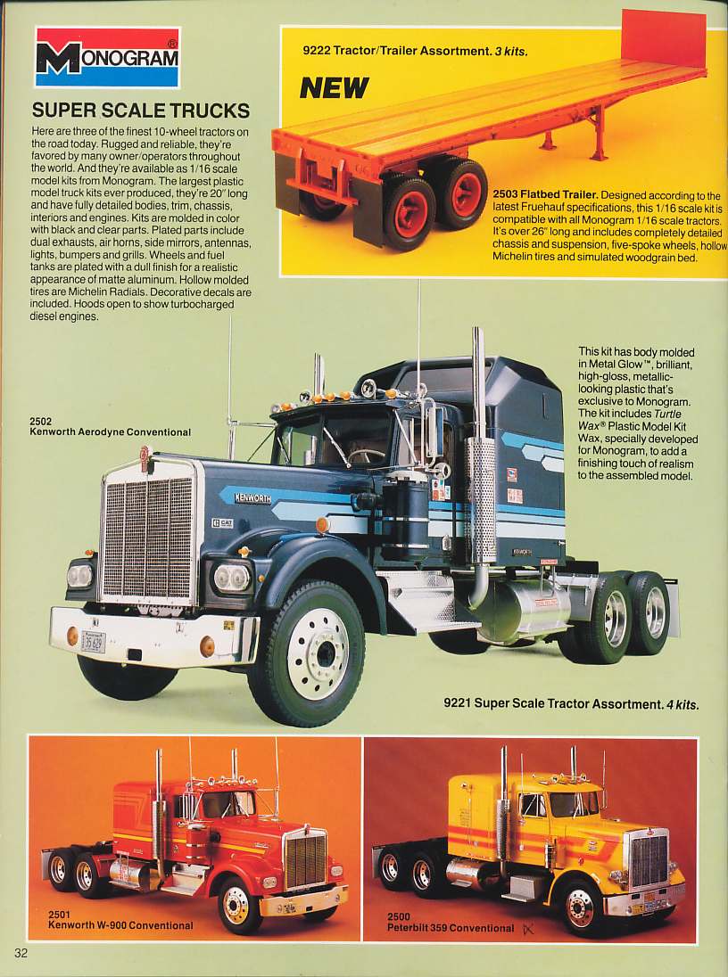 Photo Monogram 1983 02 Monogram 1983 Album Dutch Model Truck Club