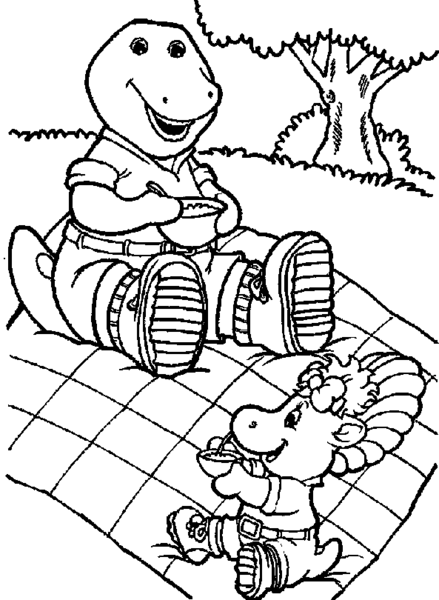 Photo: barney11 | ALL NEW COLORING PAGES album | BumbleBee & LadyBug's ...