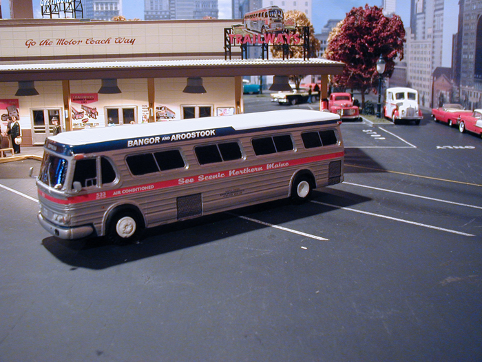 Photo Bangor & Aroostook RR Co.( Bus Division Maine) PD4106 GENERAL