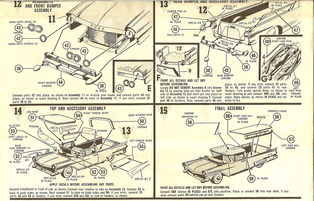 Photo: 57ranch5 | REVELL '57 Ford Ranchero #H:1240:149 album | DRASTIC ...