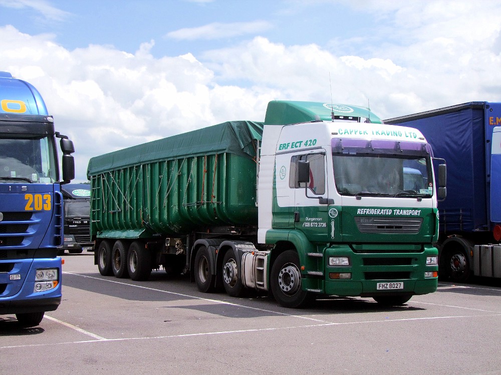 Photo FHZ 8027 Capper & Lamb Trading (Transport) Ltd, Dungannon, Co