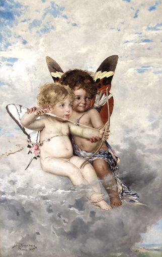 Archery Cupids (1885)
