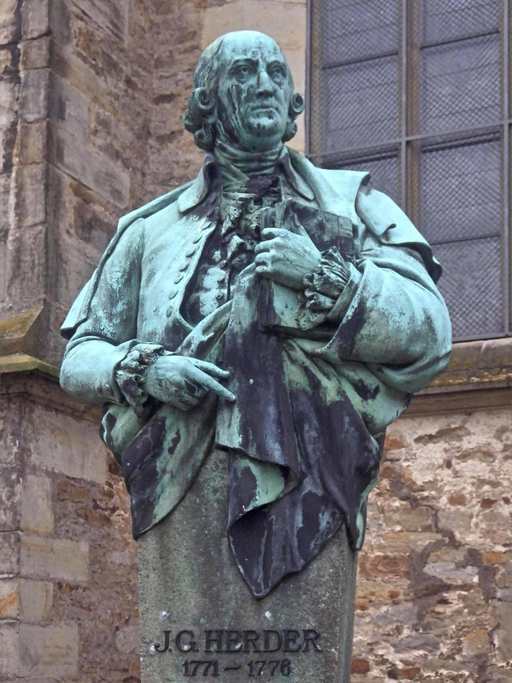 Dichter und Philosoph Johann Gottfried Herder, *1744 †1803