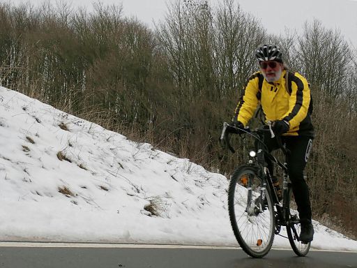 Der Radweg ist geräumt