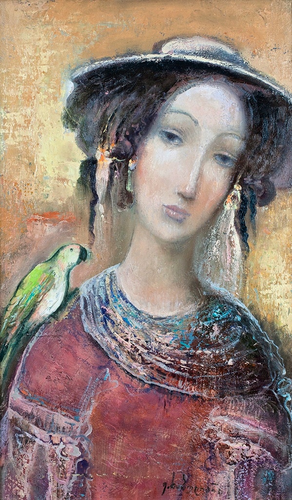 Картины эмзар хабулиани
