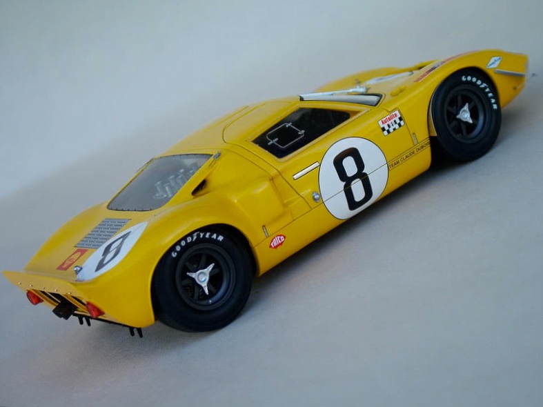 Photo FUJIMI 1968 Ford GT40 Claude Dubois FORD GT 40 196470 album