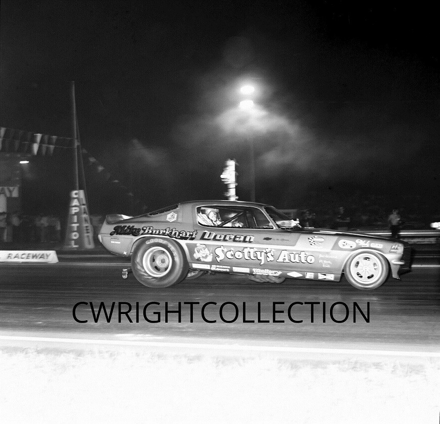 Photo: Big Mike Burkhart-1971 Camaro Funny Car-CAPITOL RACEWAY ...