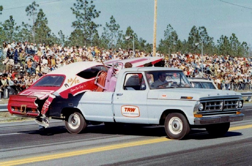 Weird Racing Trailers Photo: Funny Car Haulers Trailers & Ramp Trucks (4) | VINTAGE FUNNY ...