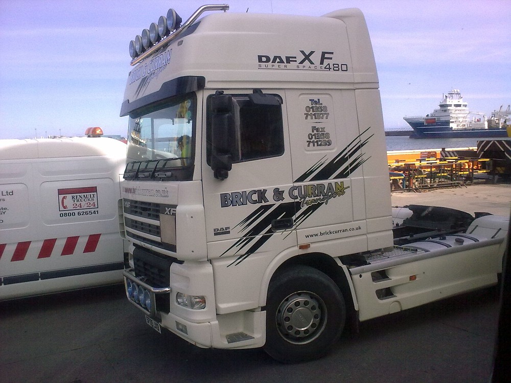 Brick & Curran Haulage, Longside, Aberdeen, Scotland. album Brian