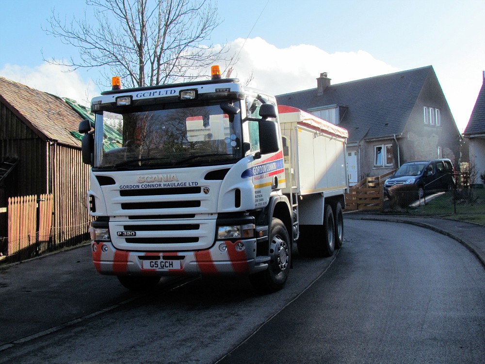 Gordon Connor Haulage Ltd, Bridgend, Linlithgow, West Lothian, Scotland. album Brian Edgar