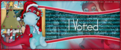 Fania-Love ChristmasDragon GCTag I Voted