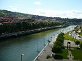 River behind Guggenheim in Bilbao