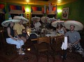 Friends at Mexican Dinner in Palau - Gotta Love it