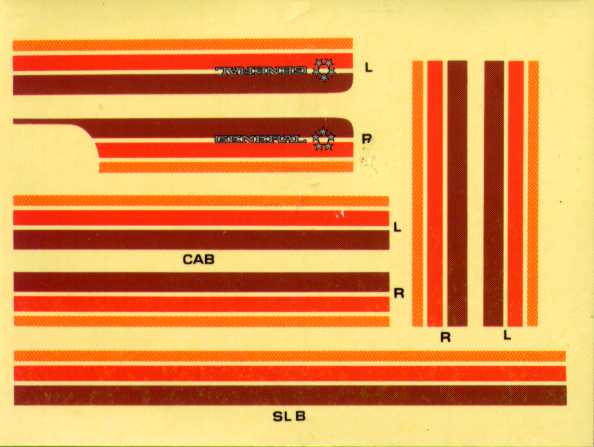 Photo: GMC General-decalsheet | 05001 GMC General (1:25) album | Dutch ...