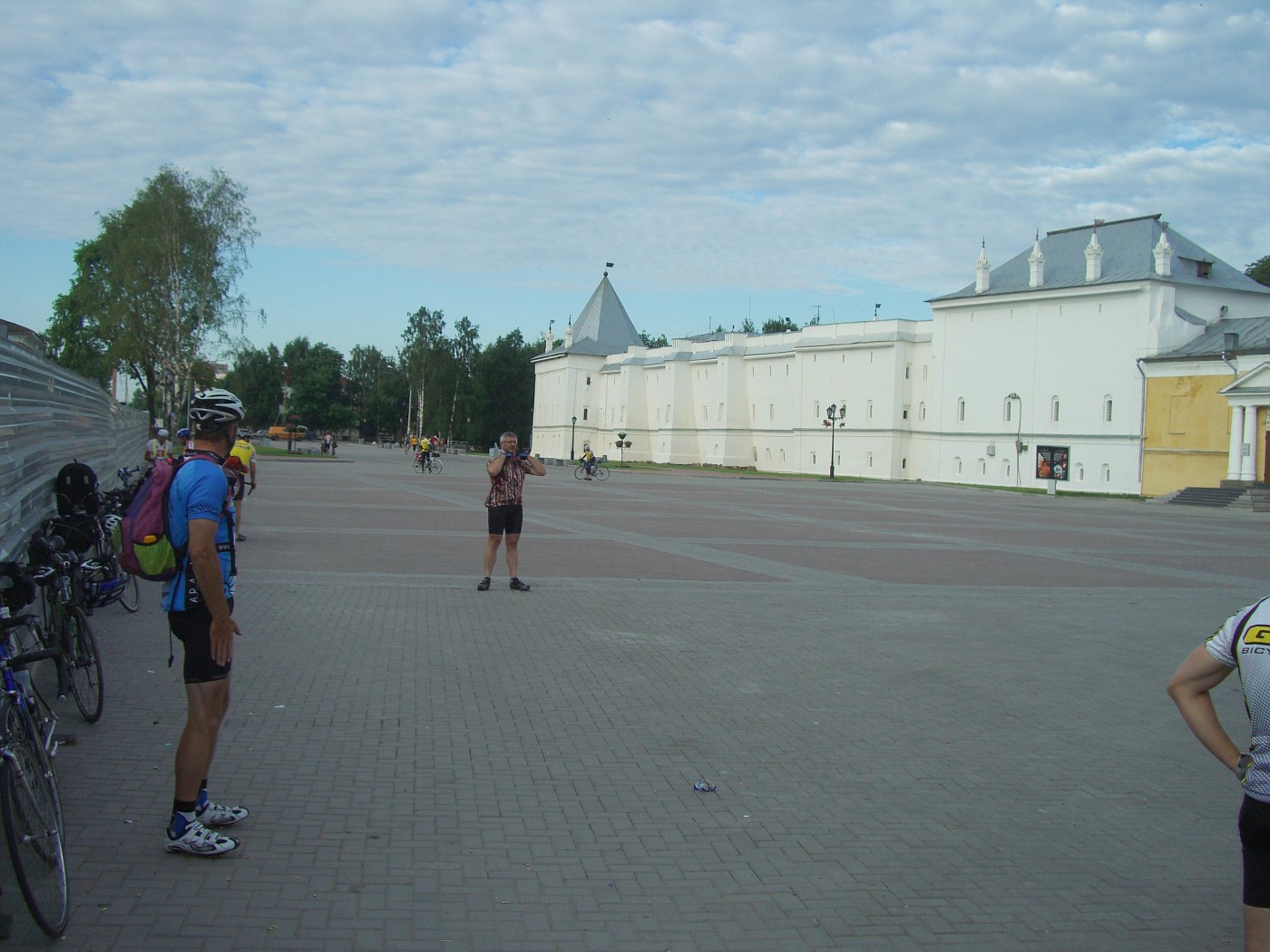 Der Kreml-Platz in Vologda 