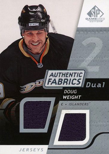 2001-02 Doug Weight Game-Used St. Louis Blues Jersey w/Team Stamping