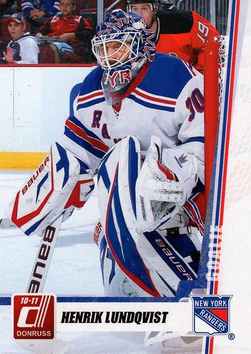 Cardboard History : My top 10 favorite Henrik Lundqvist cards in my  collection