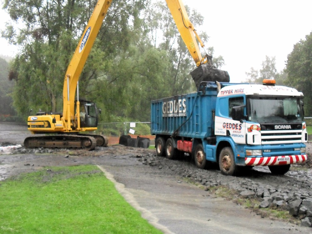 Geddes Group [Arbroath], Markle Quarry, East Linton, East Lothian
