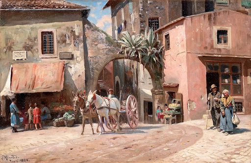 Street Scene from Tivoli (1928)