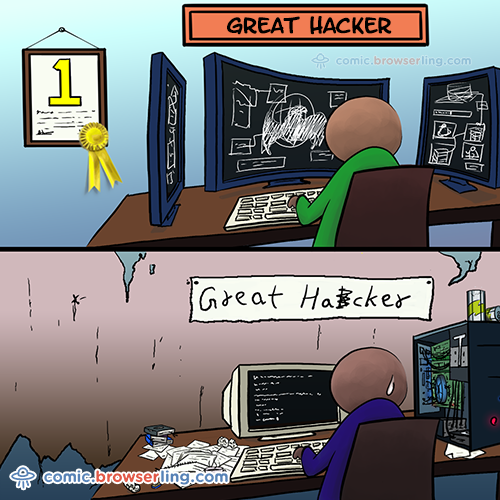 Photo: Great Hacker - Weekly comic about web developers, software and ...