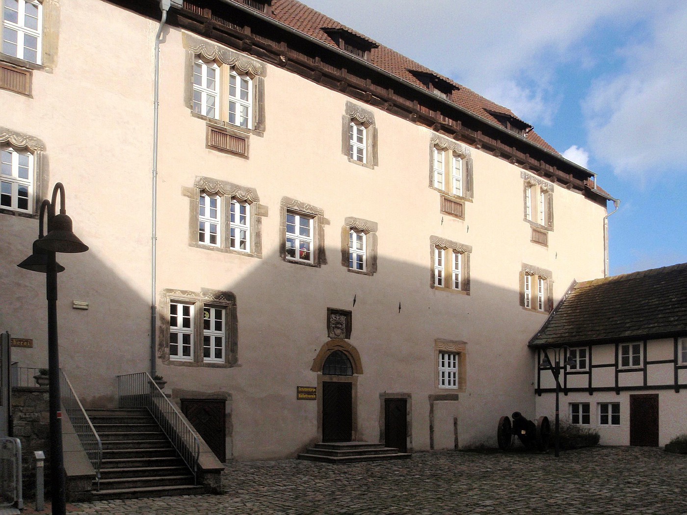 Innenhof der Domänenburg