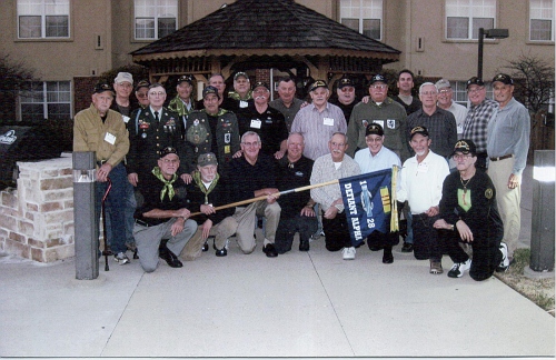 22-Some members of Alpha Company, 1/28th Infantry, First Infantry Division, at a Vietnam Veterans Reunion.