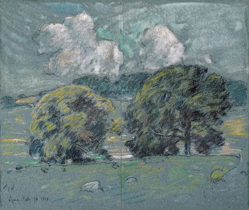 Chestnut Trees, Old Lyme, CT (1903)