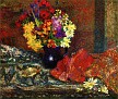 Bouquet in a Blue Pot [1905]