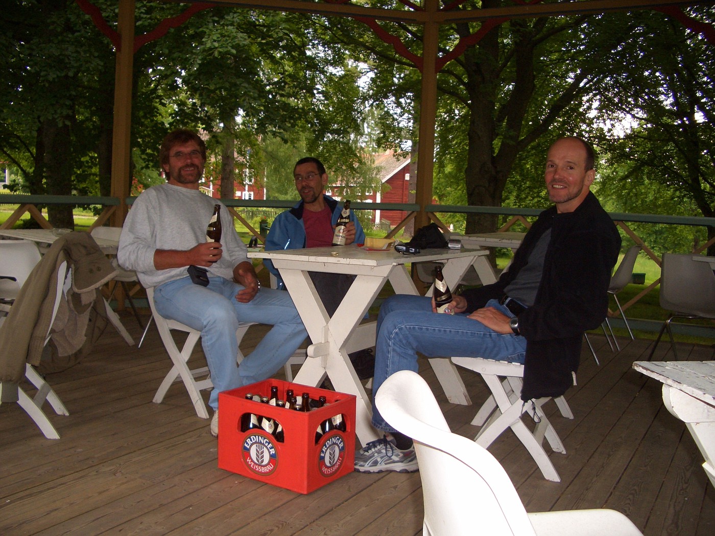 Manfred, Andreas & Bernd beim Doping