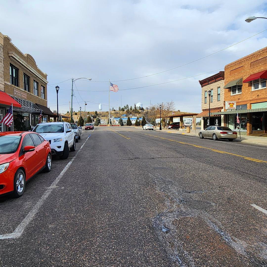 Photo View of Hickory Square and the 1860's Old Camp Lookout Site are