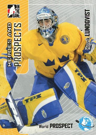 HENRIK LUNDQVIST 2005-06 UPPER DECK NHL POWER PLAY ROOKIE RC CARD #148