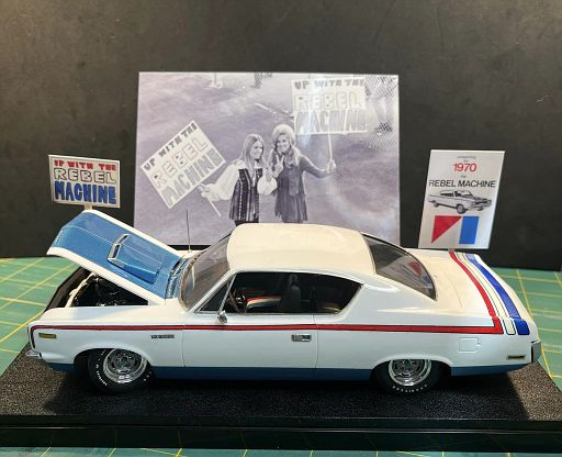 JOHAN THE MACHINE 1970 AMC Hot Rebel #C-2670 album | DRASTIC