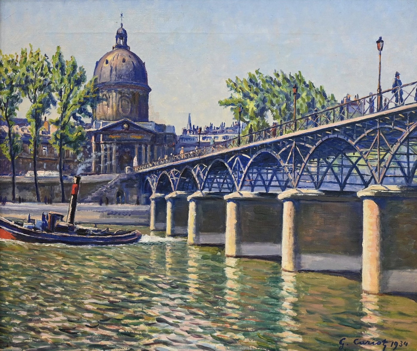 Photo: Paris, the Pont-neuf (1934) | Gustave Cariot album | Honda1992 ...