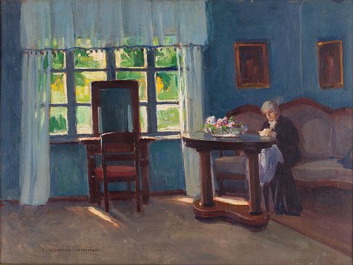 Interior of the Living Room (undated)