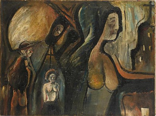Expressionist Scene with Nudes (1930)