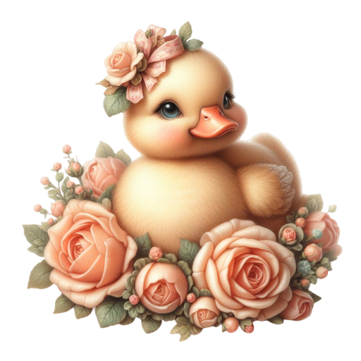 Photo: Duckie in Roses - LR - 2-21-24 (2) | DUCKS album | Jossie ...