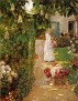 Gathering Flowers in a French Garden [1888]