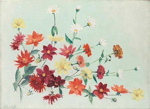 Cosmos and Daisies (undated)