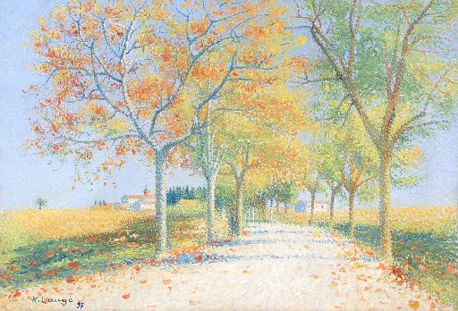 Alley of Trees in Autumn (1897)