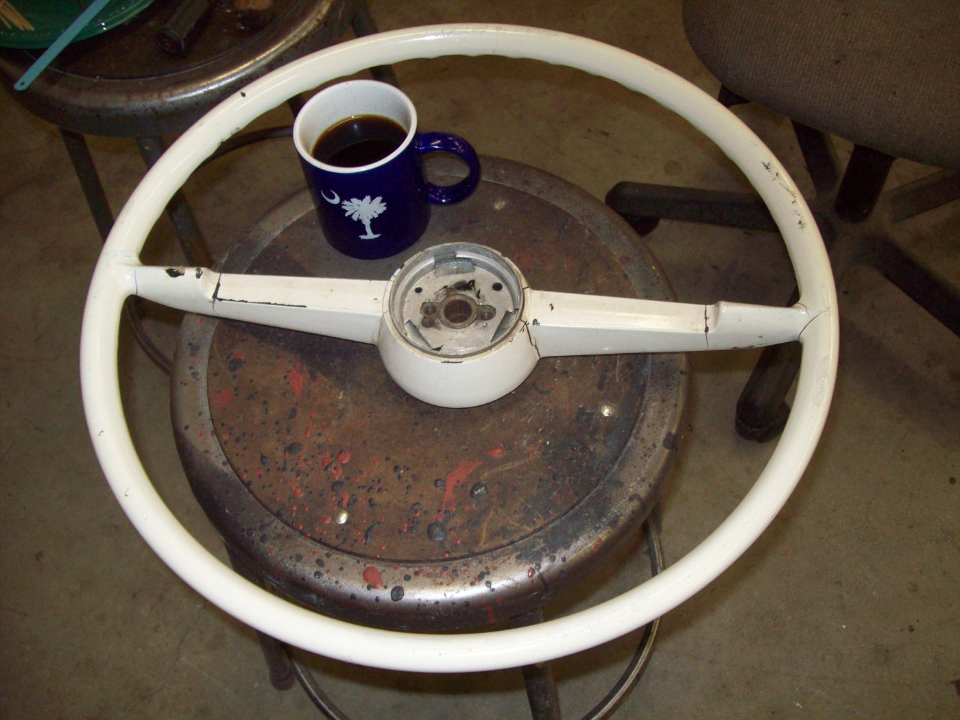 1954 Ford accessory steering wheel #4